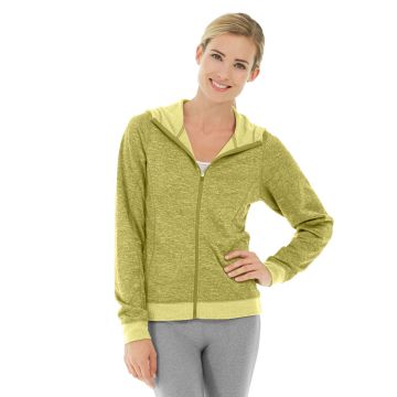 Helena Hooded Fleece-S-Yellow